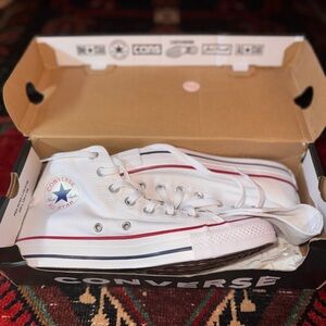 Converse Womens White High-Top Sneakers